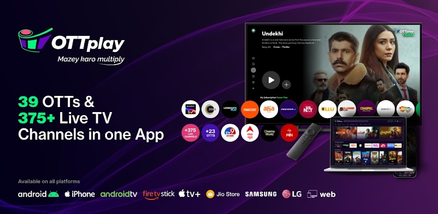 OTTplay Premium Mod APK download free for Android