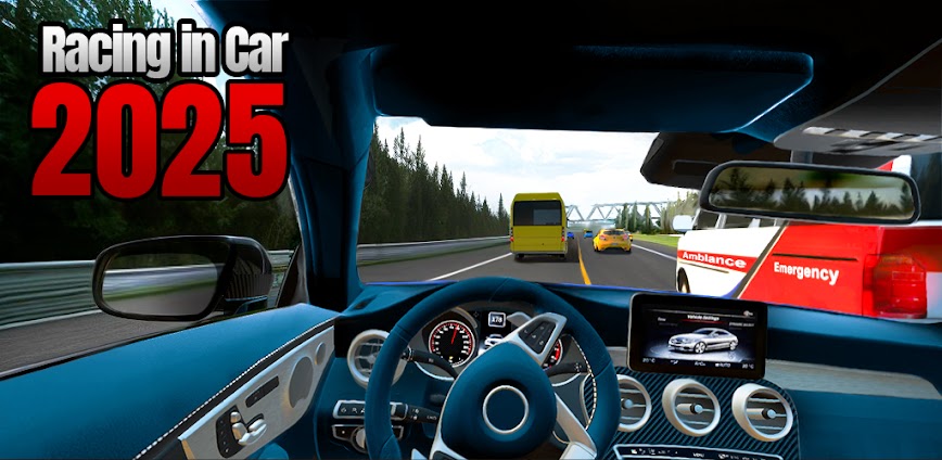 Racing in Car 2021 Mod APK Gameplay