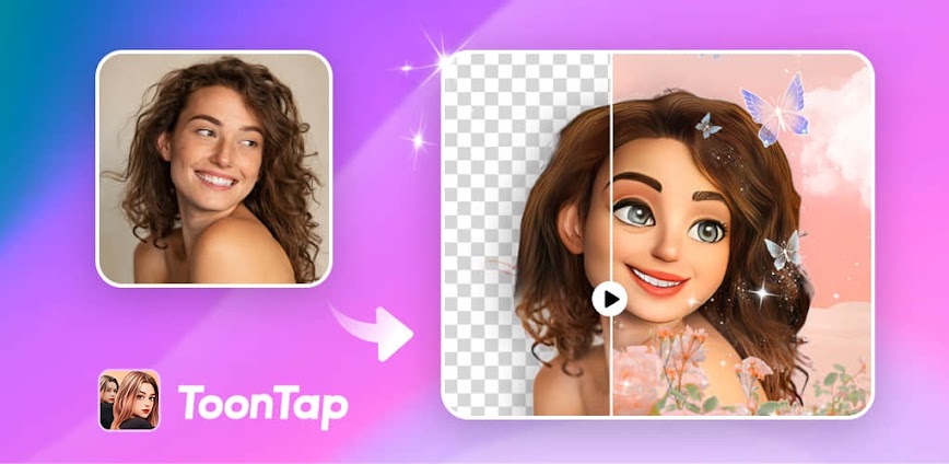 Anime, Cartoon, AI - ToonTap 3 ToonTap Premium Mod APK AI cartoon avatar creation