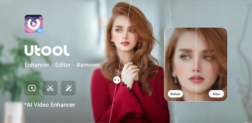 AI Video Enhancer, Art - Utool 3 Utool Premium Mod APK All Tools Unlocked Free Download