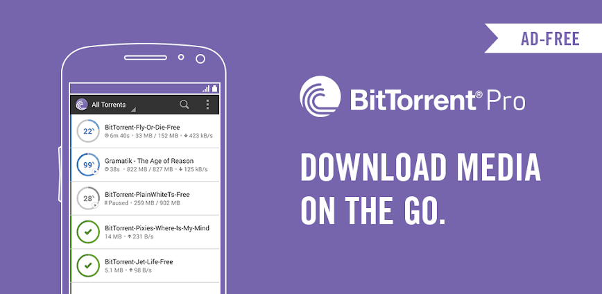 BitTorrent Premium Mod APK Screenshot