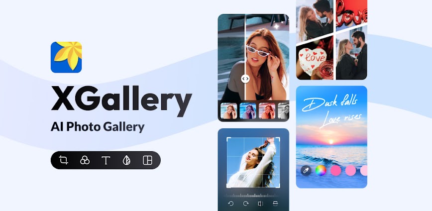 XGallery Pro Mod APK Interface
